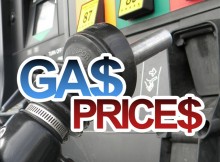 Gas prices lower at holidays
