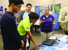 Students learn about drones, more at GIS Day