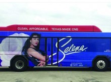 Selena celebrated on city buses