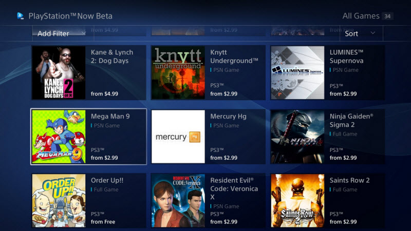 Playstation Now best cloud gaming service so far