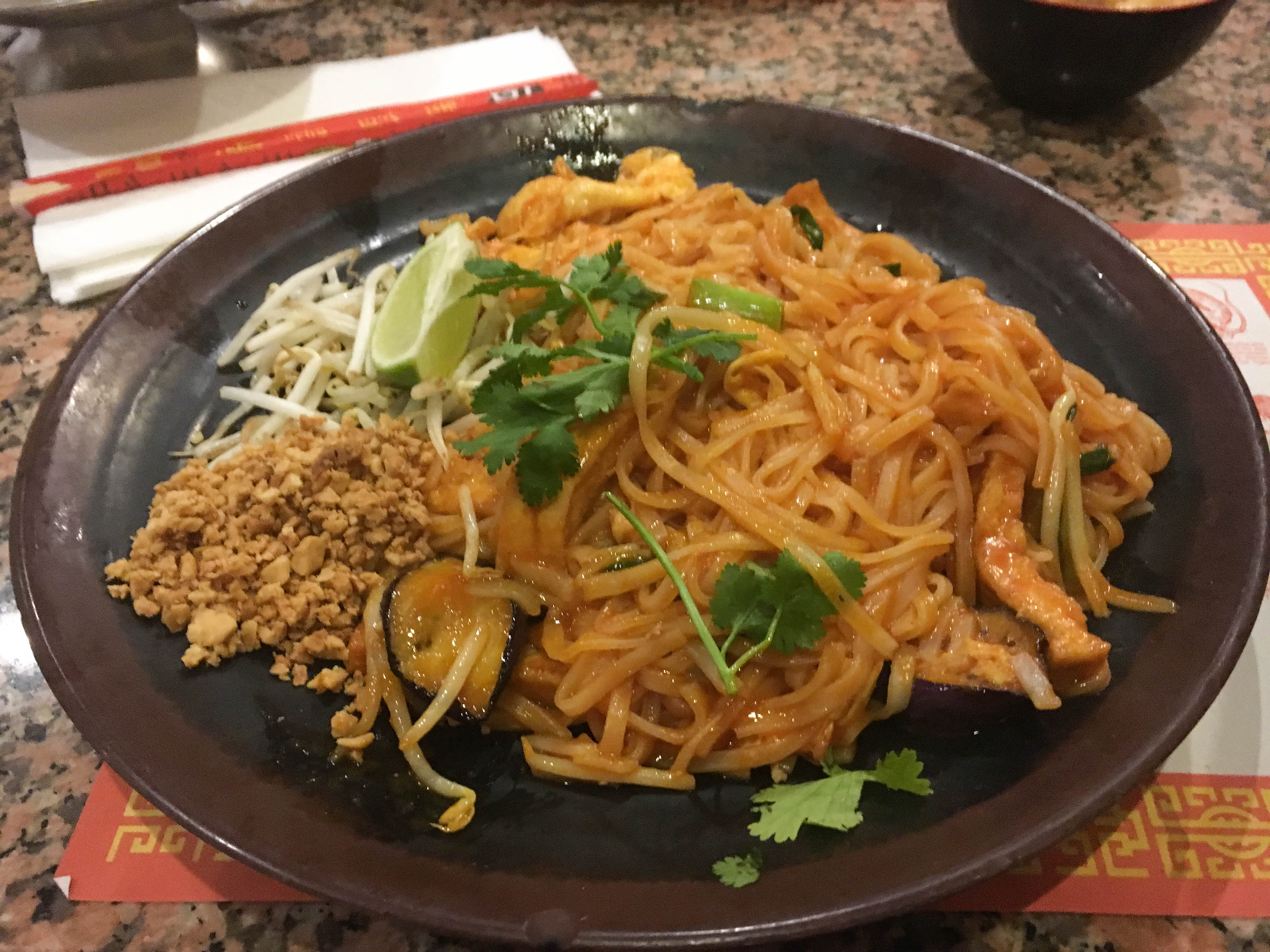 Eggplant a welcome surprise in restaurant’s Pad Thai dish
