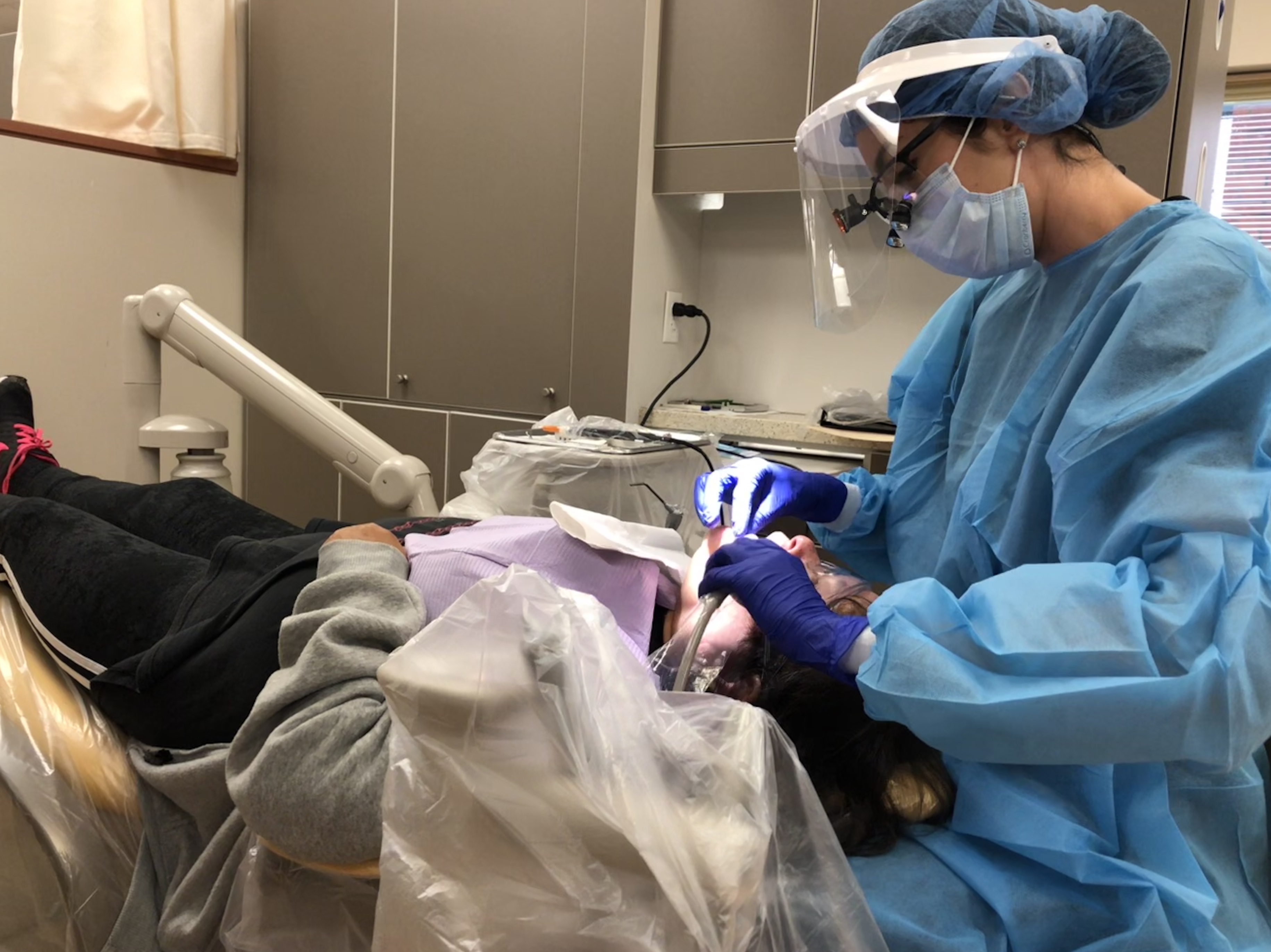Del Mar’s dental students learn the drill