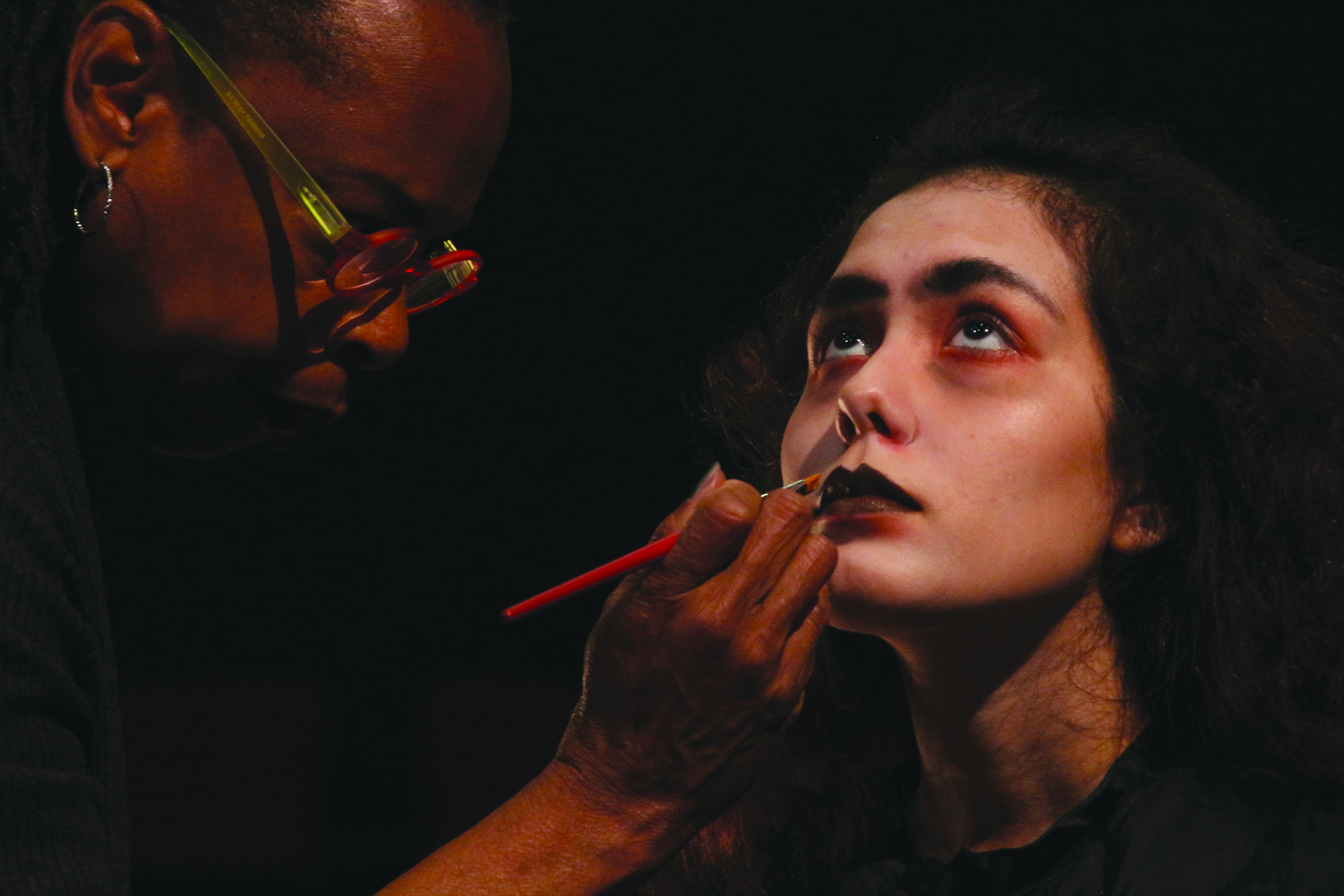 Makeup artist teaches blood, gore