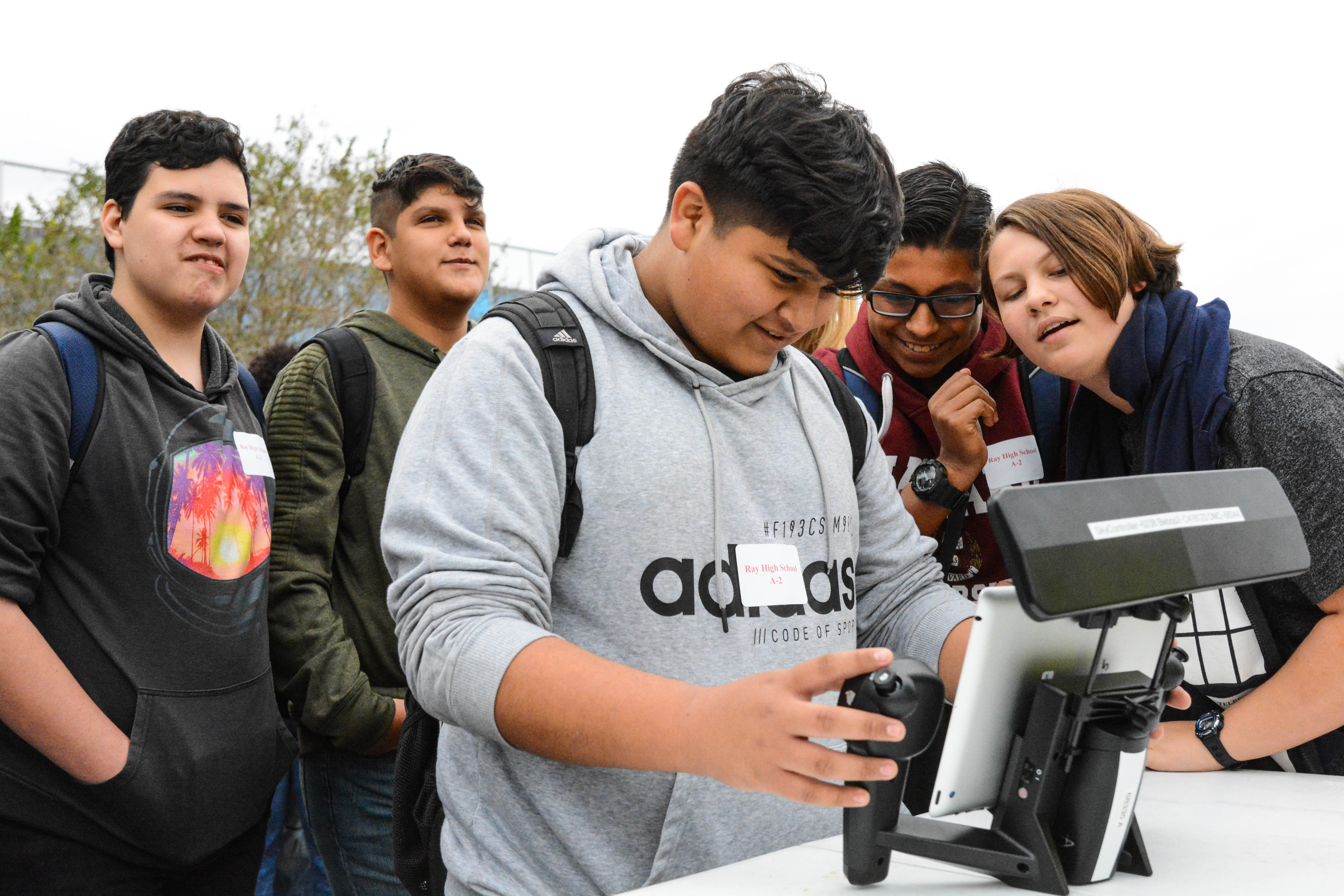 Middle and high school students celebrate GIS Day