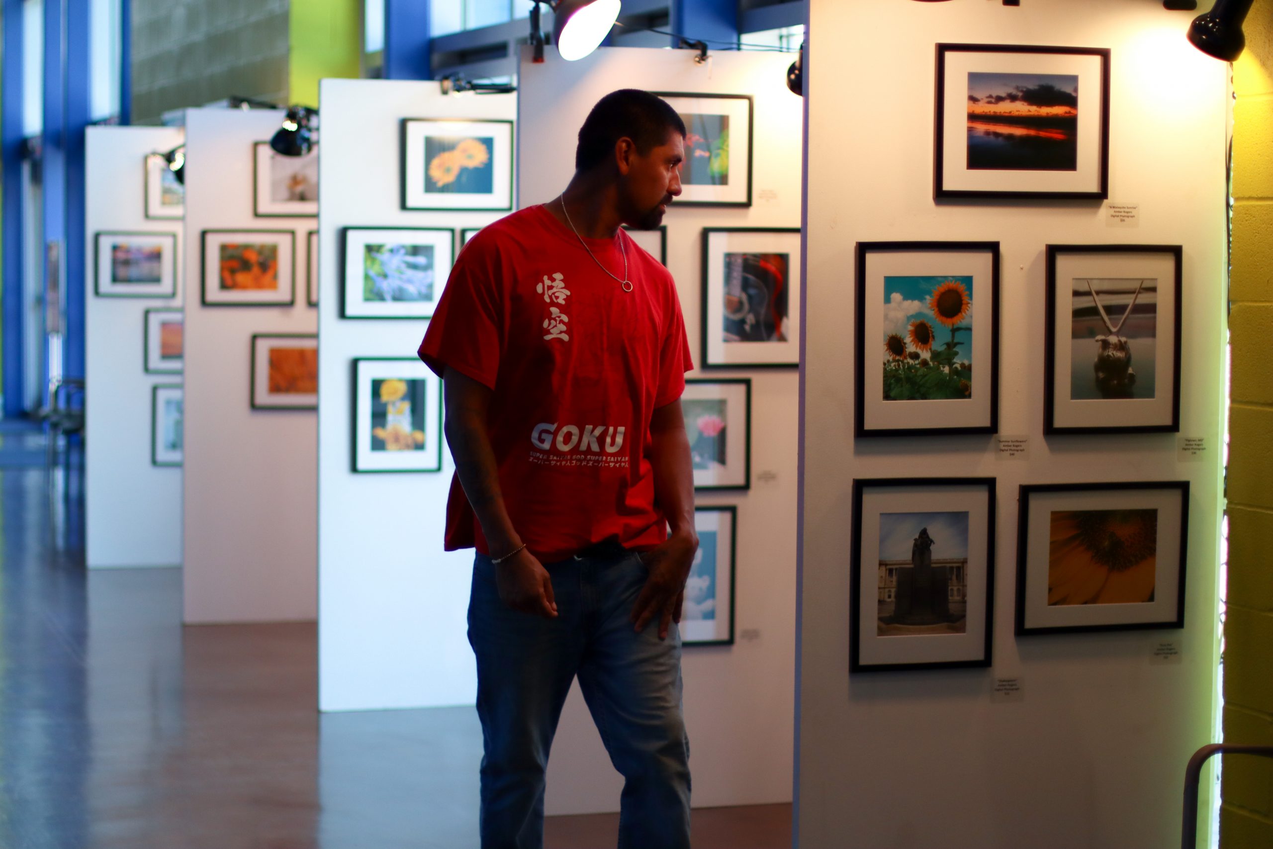Aspiring photographers sell work at exhibit