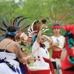 Before and after each ceremony, sanadoras, female healers, Atecocolli (blowers of the queen conch shell), open and close each corner starting with the east, west, north and south.