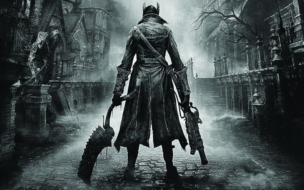A player's hunter stands read to face the terrors that fill "Bloodborne." Both male and female hunters can be created and customized in many ways.