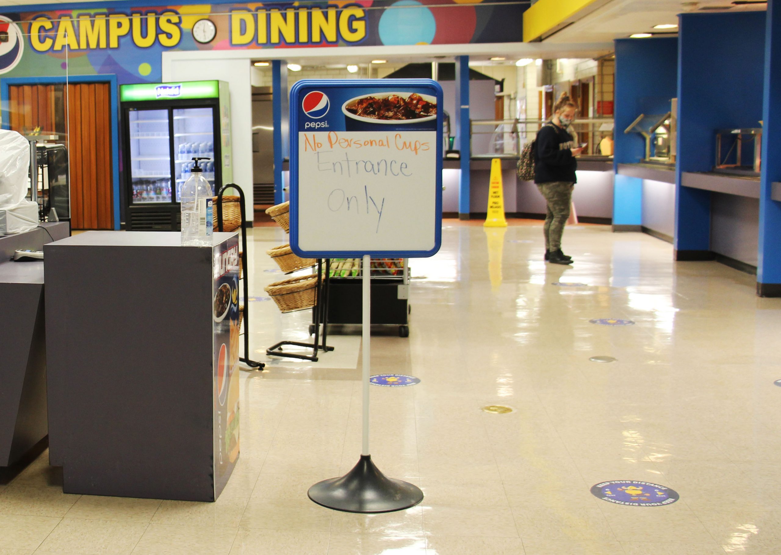 Campus Dining reopens with limited menu