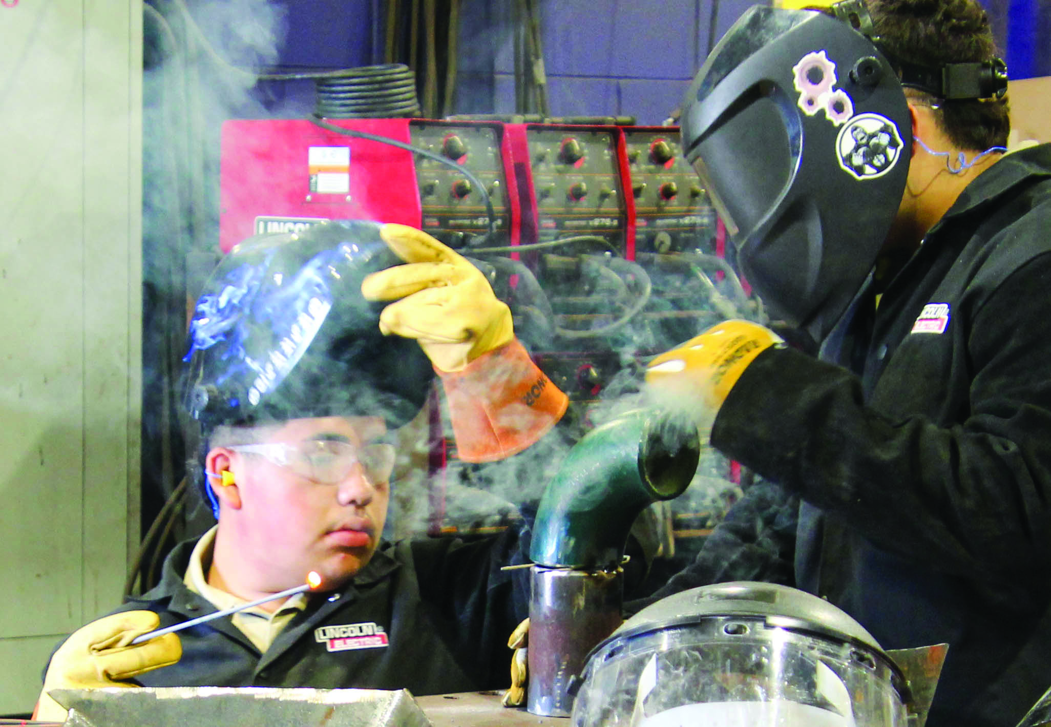 DMC hosts high school welding competition