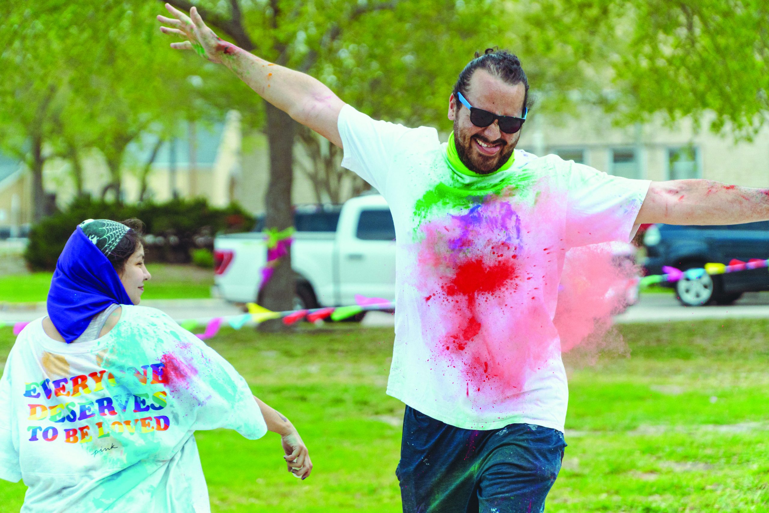Intramural Department Color Fun Run on March 8