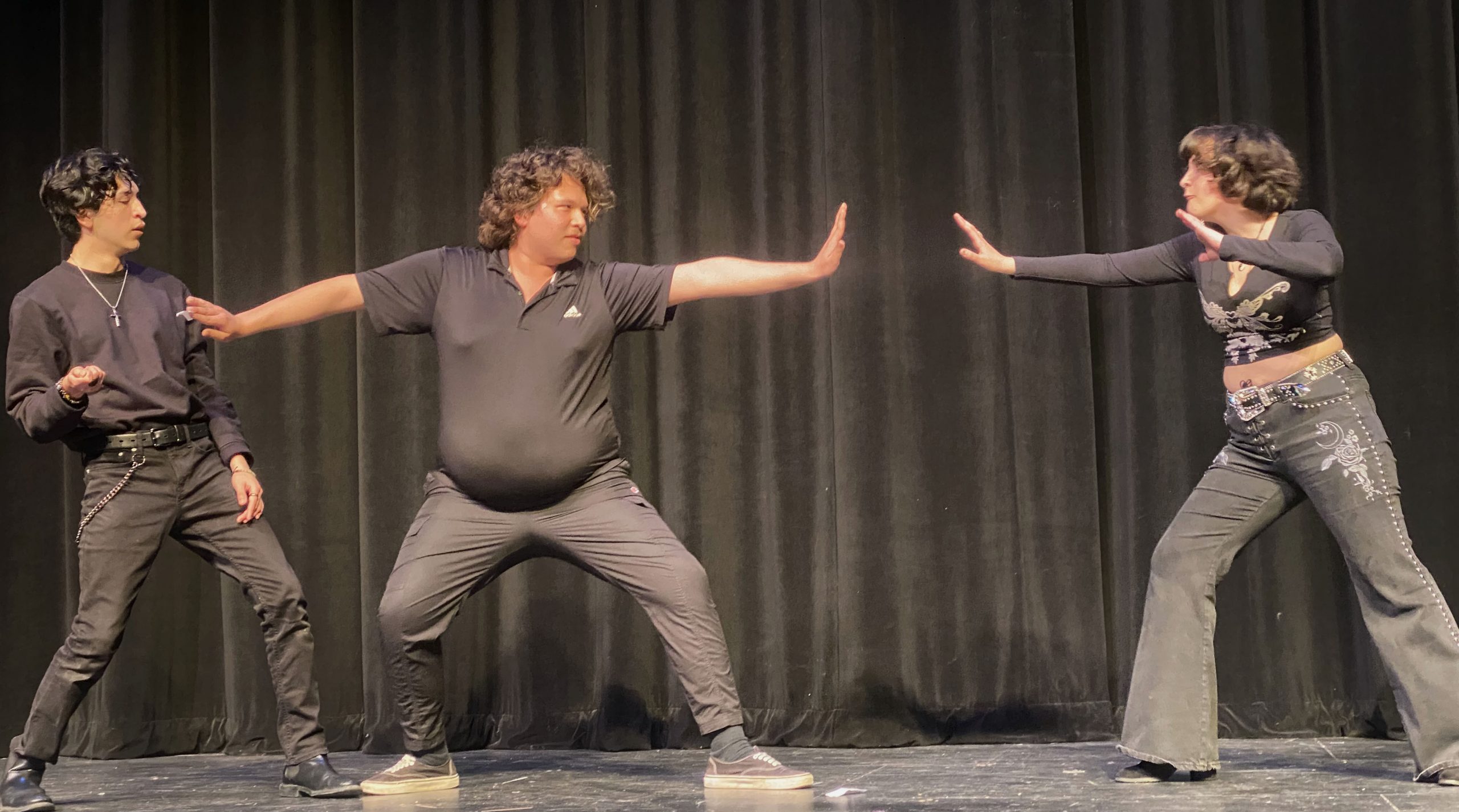 Improv troupe hosted performance in Finley Theater