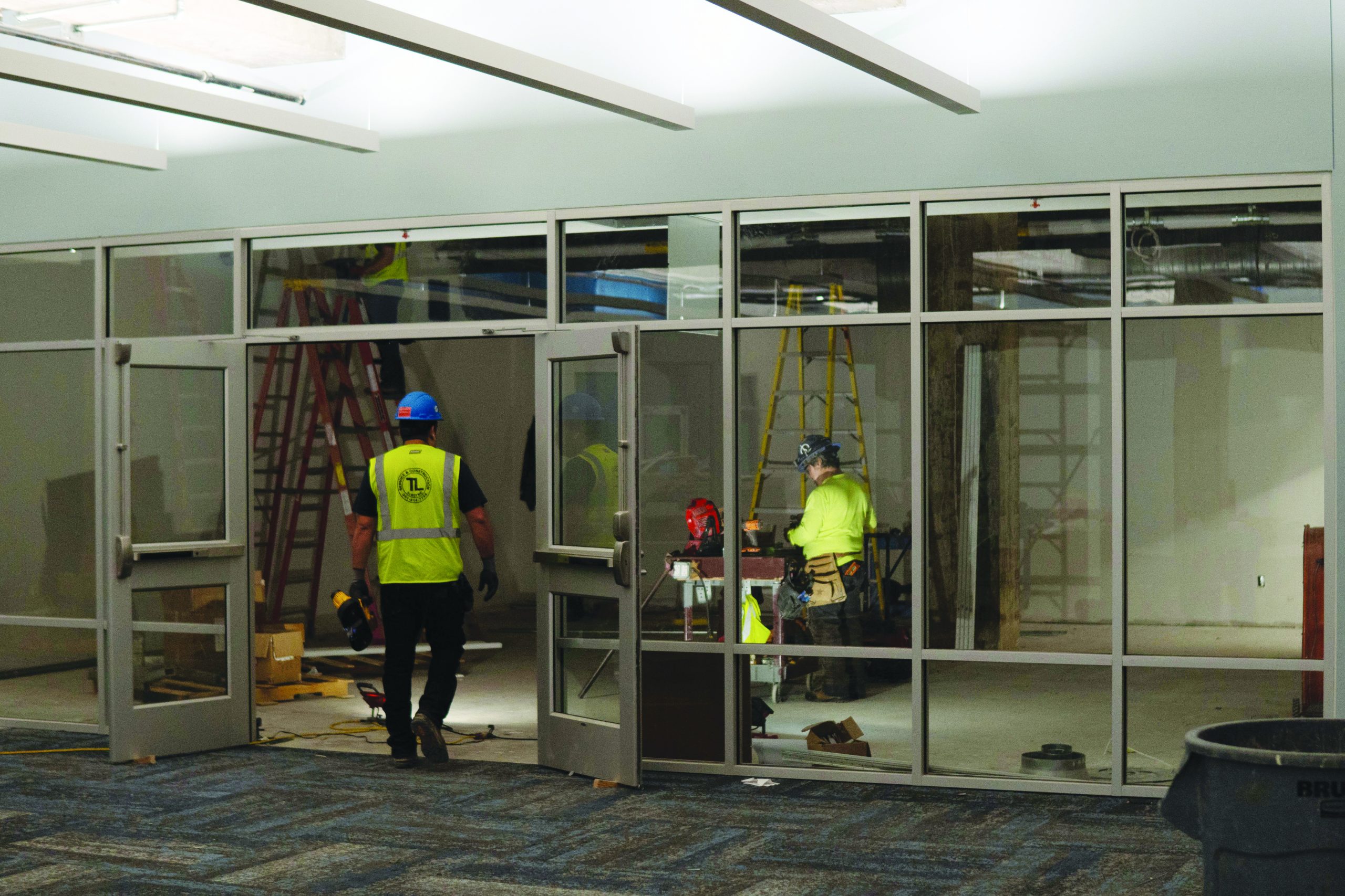 Sneak peek into the progress of White Library renovation