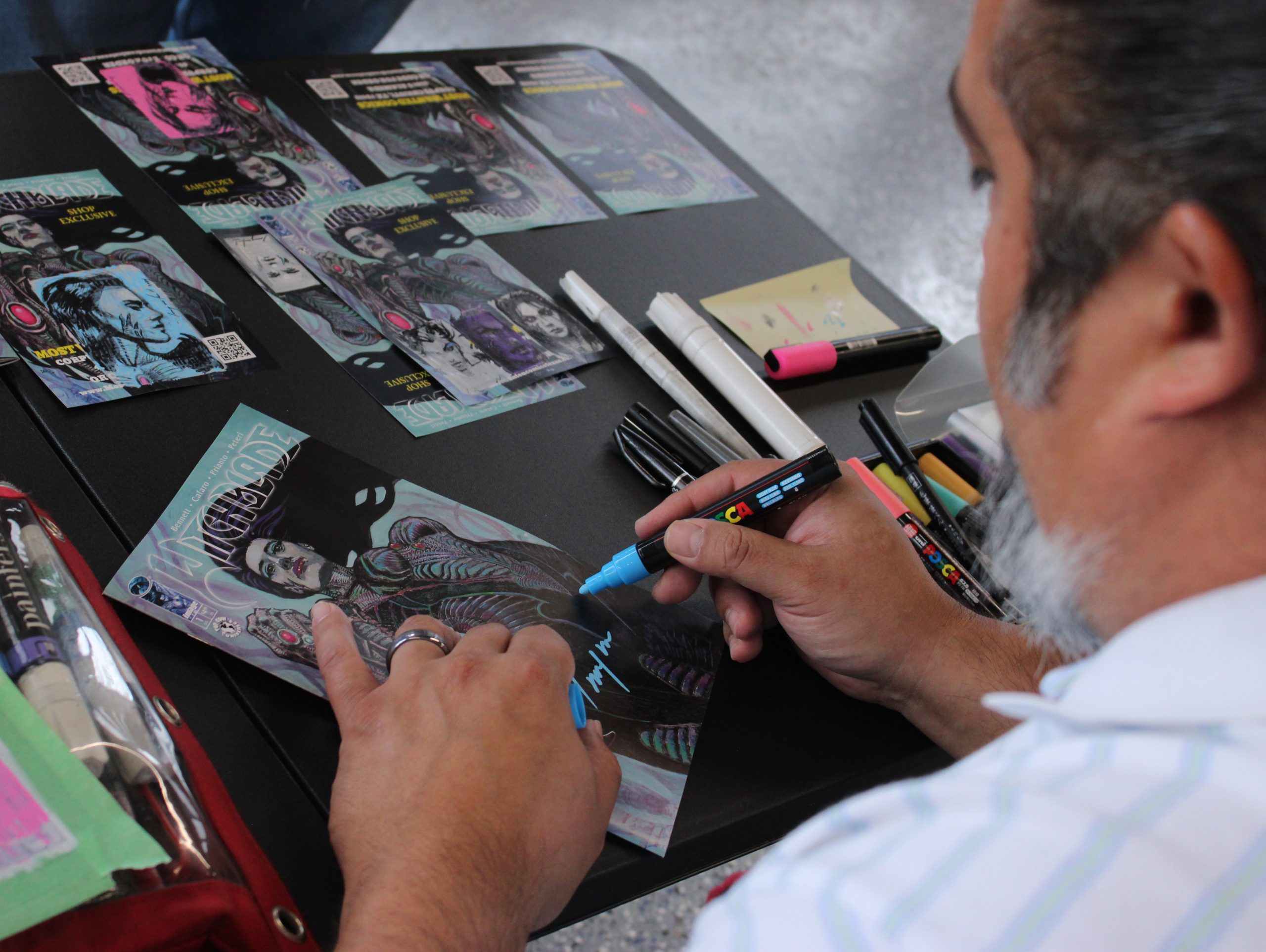 Witchblade Comic Book Signing