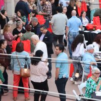SOUPer bowl attendees gathered at Corpus Christi center to try vendors soups, vote on best and purchase bowls